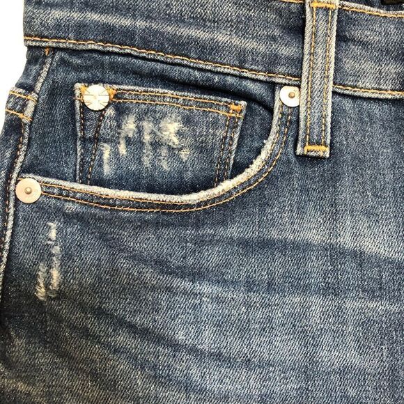 HUDSON - 🎉HP🎉 NWT L Sz 24 - Zoeey Straight-Leg Double Step Cropped/Social Grace - Picture 12 of 16